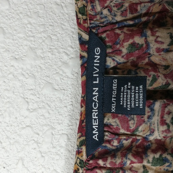 American Living Boho Peasant ¾ Sleeve Dress - Picture 2 of 8